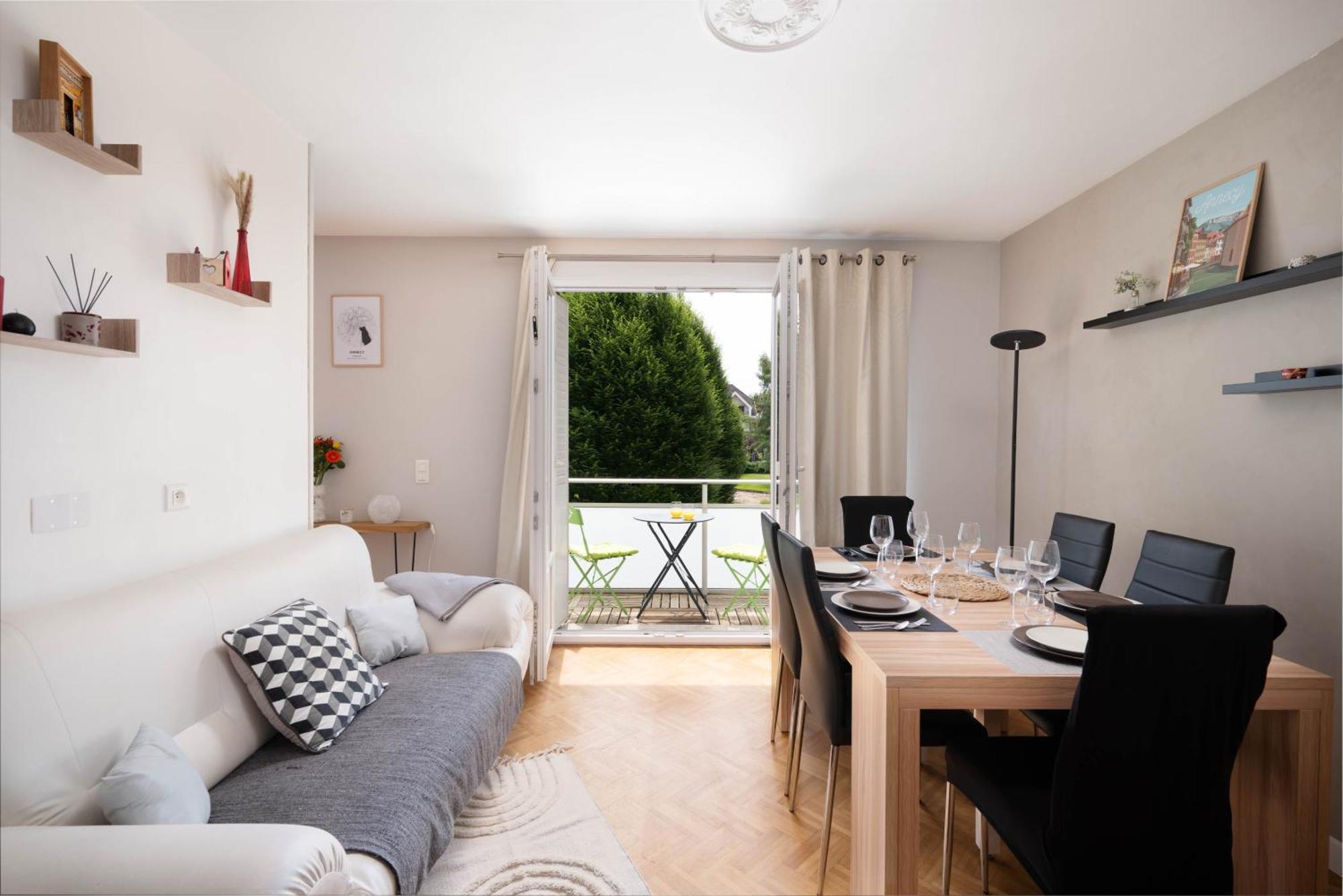 Appartement Cosy 6 Pers Pres Du Lac Avec Garage Annecy Zewnętrze zdjęcie