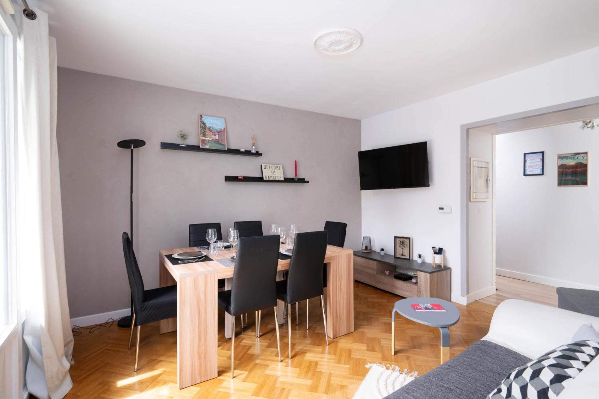 Appartement Cosy 6 Pers Pres Du Lac Avec Garage Annecy Zewnętrze zdjęcie